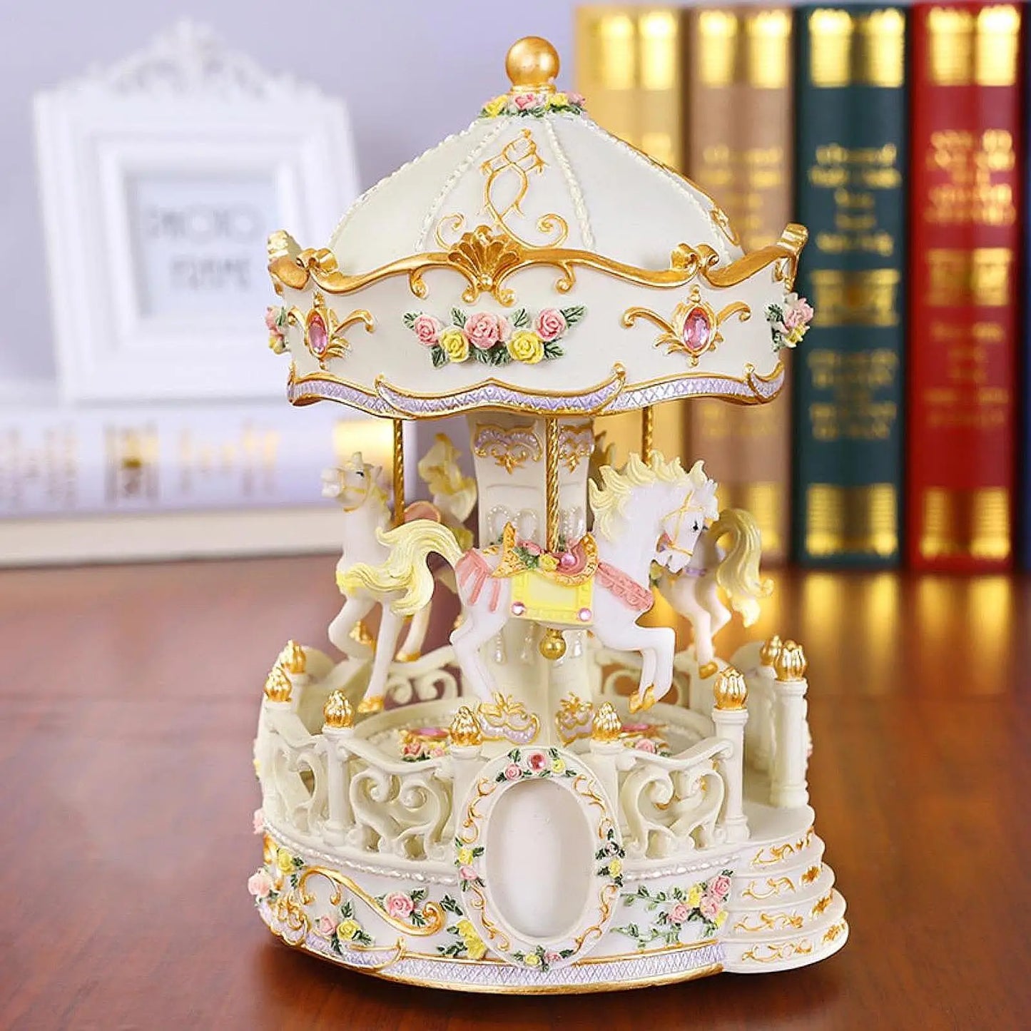 Carousel Horse Music Box