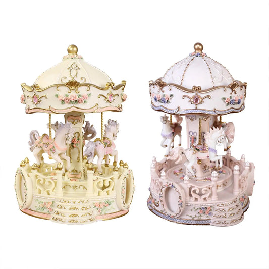 Carousel Horse Music Box