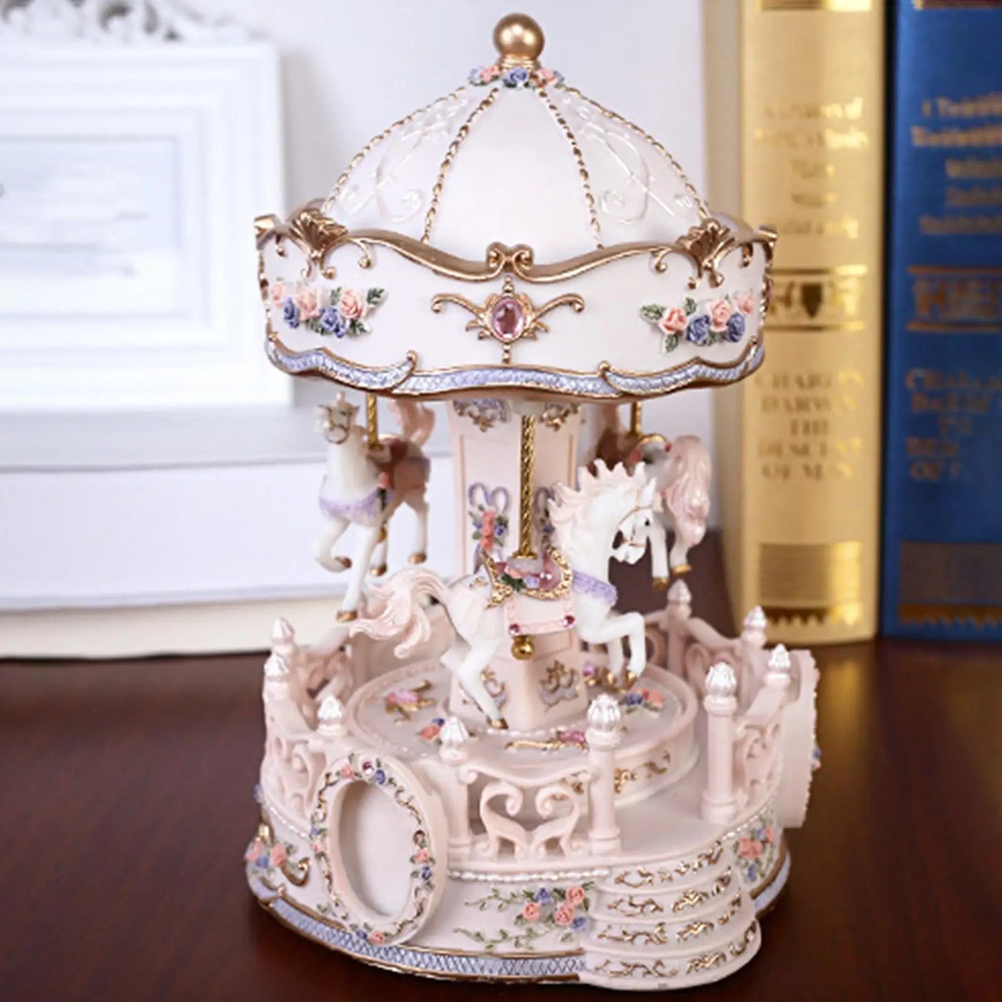 Carousel Horse Music Box